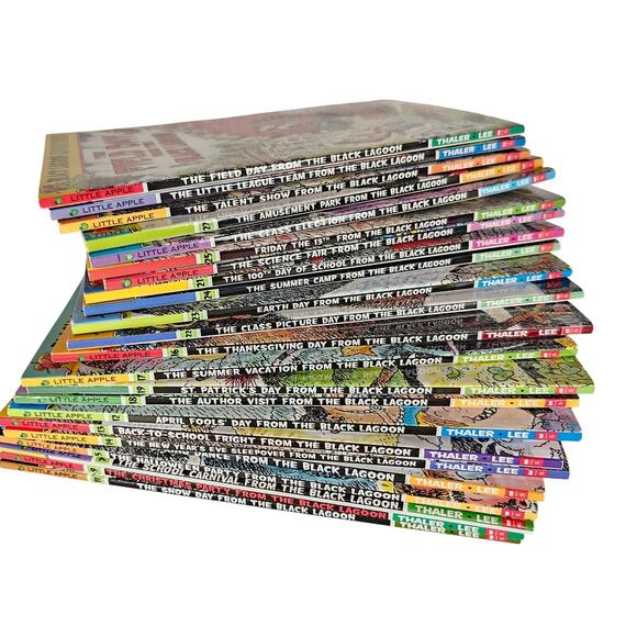 23 Black Lagoon Adventures Books by Mike Thaler Scholastic Illustrated PB Set - Picture 2 of 10